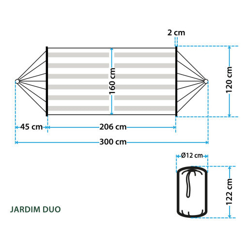  Amaca Brunner Jardim Duo