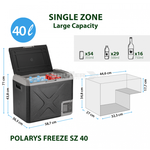  Frigo Portatile Brunner Polarys Freeze SZ 40