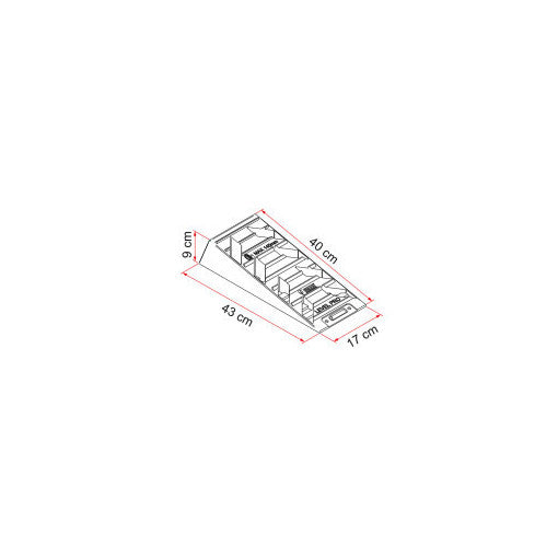  Kit Cunei Fiamma Level Pro Grey