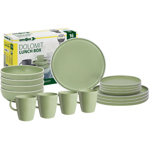 Lunch Box Brunner Dolomit Green