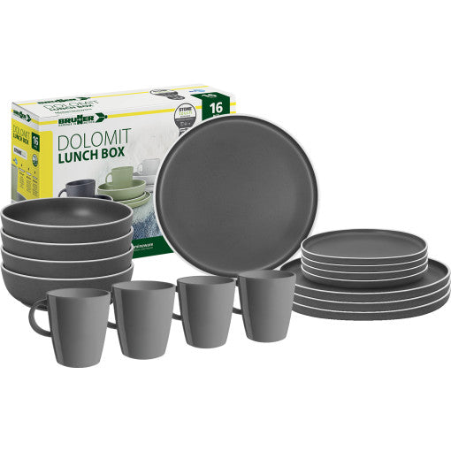  Lunch Box Brunner Dolomit Grey