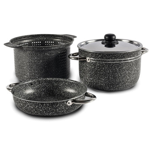  Set Pentole Beaver Brand Stone Rock Fast-a-Pasta 22