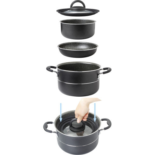  Set Pentole Brunner Pirate NG 22