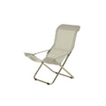  Sedia A Sdraio Fiam Fiesta Alu Bianco/Grigio