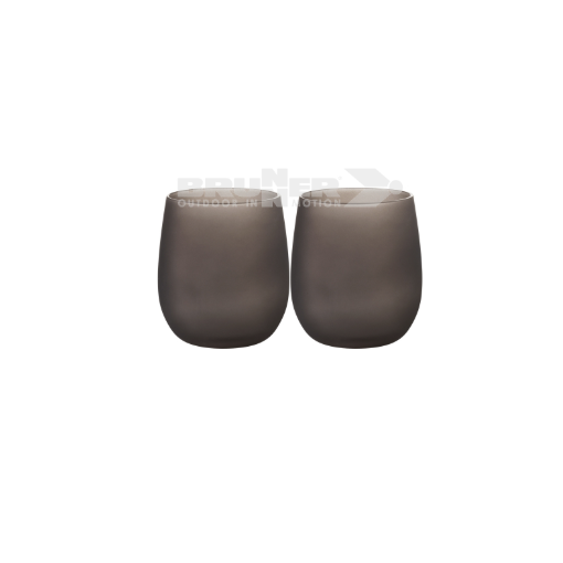  Set 2 Bicchieri Brunner Brownsatin