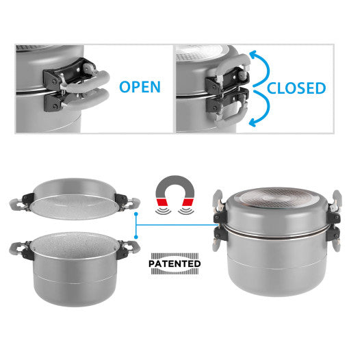  Set Pentole Brunner Fusion 7+1