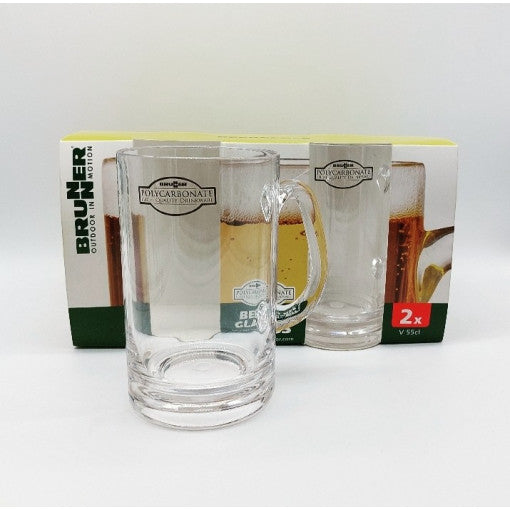  Set Bicchieri Da Birra Brunner Beerglass Munich