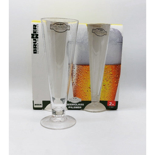  Set Bicchieri Da Birra Brunner Beerglass Pilsner