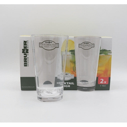 Set Bicchieri Brunner Cocktail High
