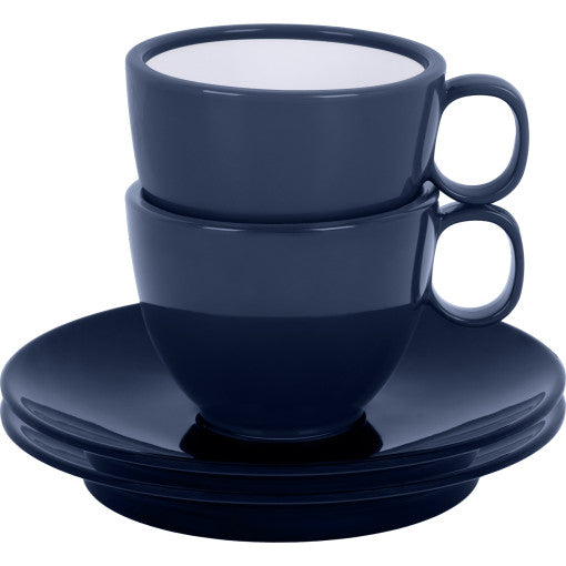  Set Espresso Brunner Blue