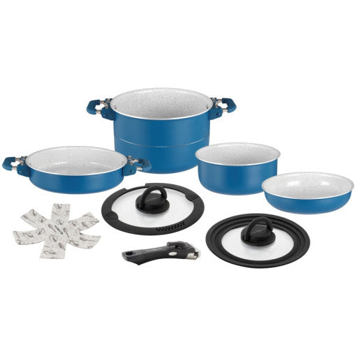  Set Pentole Brunner Carezza MagnetoGrip 7+1 Ø 20