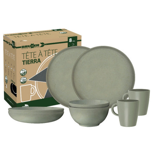  Set Tête-A-Tête Brunner RPET Tierra Forest