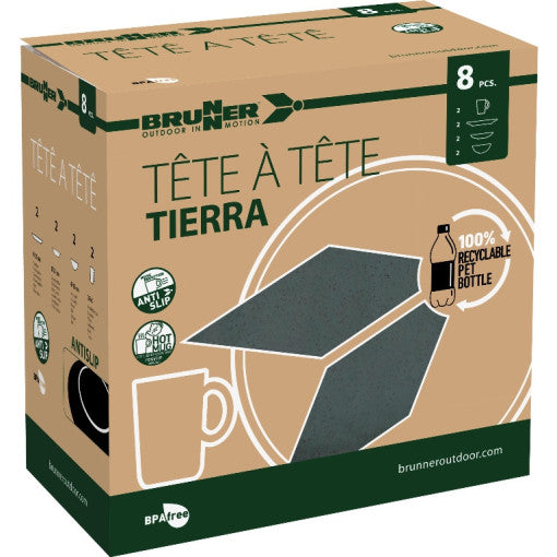  Set Tête-A-Tête Brunner RPET Tierra Forest