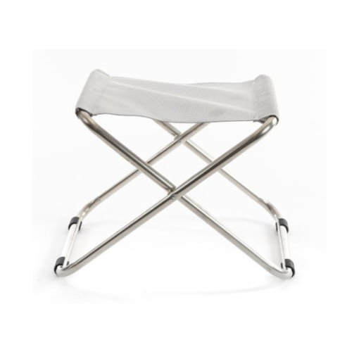  Sgabello Fiam Chico Bianco/Grigio
