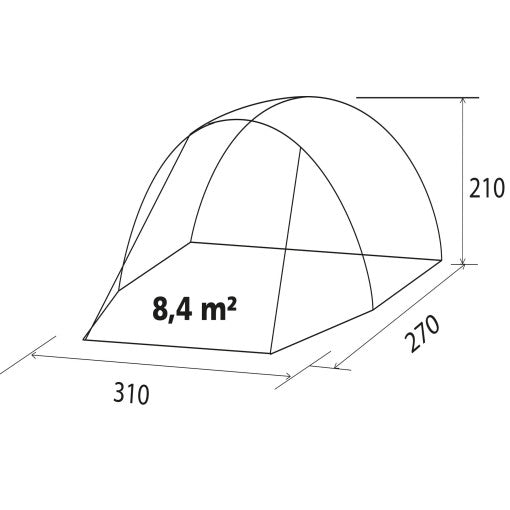  Tenda Brunner Entrada
