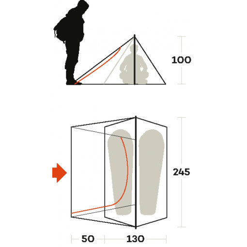  Tenda Ferrino Sintesi 2