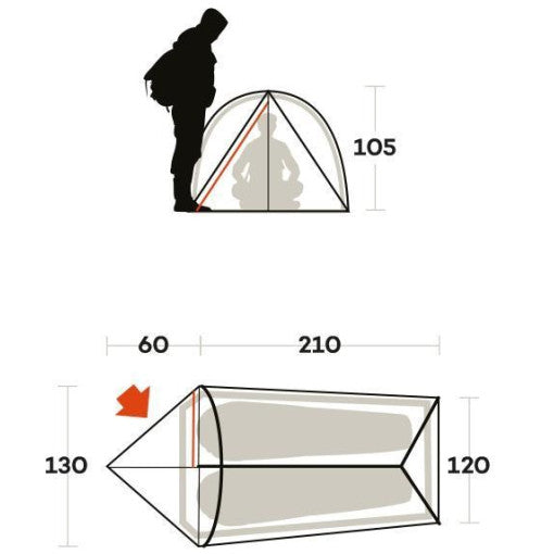  Tenda Ferrino Thar 2
