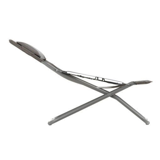  Sedia A Sdraio Lafuma Tube Titane Moss Graphite