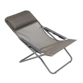  Sedia A Sdraio Lafuma Tube Titane Moss Graphite