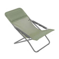  Sedia A Sdraio Lafuma Tube Titane Moss